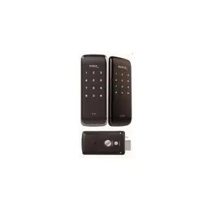 Fechadura Elêtronica de Sobrepor Smart Lock Sl120 Preto Fosco - Papaiz