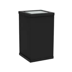 Arandela Taschibra Sol V0v 2xgz10 Preto Fosco