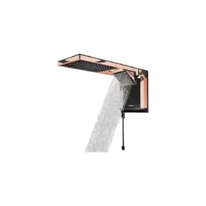 Chuveiro Acqua Duo, Lorenzetti, Black/rose Gold 220v/7800w - Imagem 3