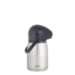 Garrafa Térmica de Pressão Nobile - Total Inox - 1,3 L - Mor - Imagem 4