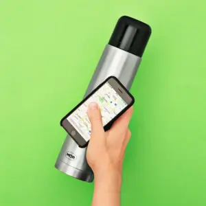 Garrafa Térmica Total Inox Fit 1l - Mor - Imagem 1