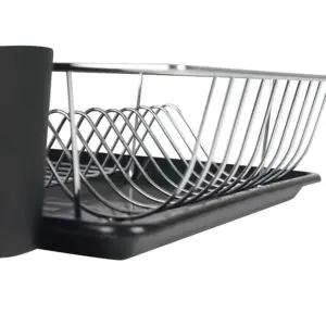 Escorredor de Louças Preto 18 Pratos - Imagem 6