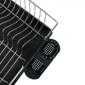 Escorredor de Louças Preto 18 Pratos - Imagem 9