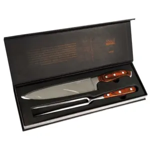 Conjunto com Faca 8" e Garfo em Aço Inoxidável - Mor - Imagem 7