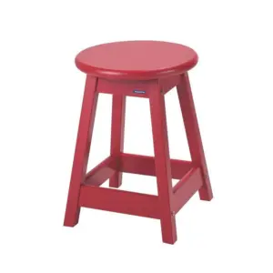 Banqueta Baixa em Madeira Pinus Vermelha - Imagem 1