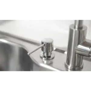 Dosador de Sabão em Aço Inox com Recipiente Plástico 500ml - Imagem 5