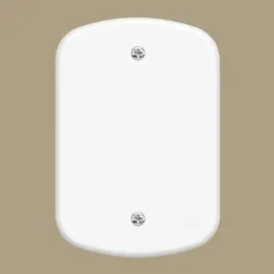 Placa 4" X 2" F0 Blanc - Fame