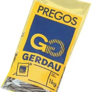 Prego com Cabeça 1kg 14 Jp X 21 Lpp Gp - Imagem 1