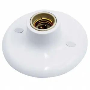 Plafon Porcelana Branco 100w - Taschibra