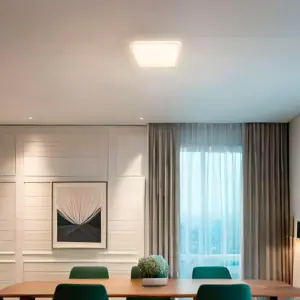 Plafon Led Taschibra Liora On Tw, Quadrado, 30w, Luz Ajustável 3000k-6500k, Controle Remoto - Imagem 3
