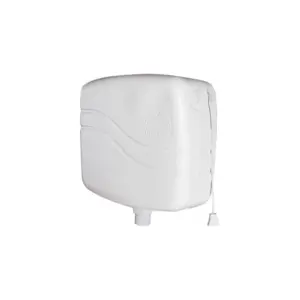 Caixa de Descarga Branco Aladdin de Banheiro Sem Engaste