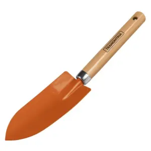 Pazinha Estreita Metálica com Cabo de Madeira 30,6cm - Tramontina - Imagem 1
