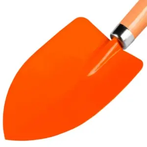 Pazinha Larga com Cabo de Madeira 30cm Laranja - Imagem 3