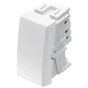 Módulo Interruptor Simples Habitat 10a 250v Branco - Imagem 1
