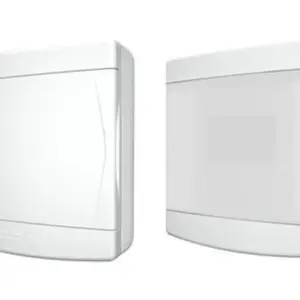 Quadro Distribuição Sobrepor 3/ 4 Disjuntores Tampa Branca - Tigre - Imagem 1