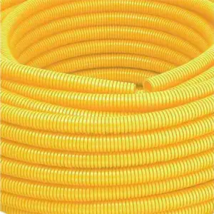 Eletroduto Corrugado em Pvc Tigreflex 32mm com 25 Metros Amarelo - Imagem 2