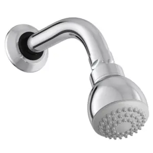 Ducha com Tubo de Parede Max Cromada - Imagem 1