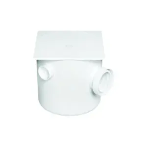 Caixa de Gordura Herc com Cesto 250 X 250 X 75mm 2309 Quadrada - Imagem 4