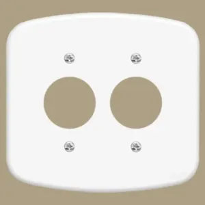 Placa 4" X 4" F55 Blanc - Fame