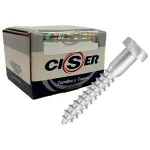 Parafuso Sextavado Rosca Soberba 1/4 X 90 Zn Br Caixa com 100 - Ciser - Imagem 3