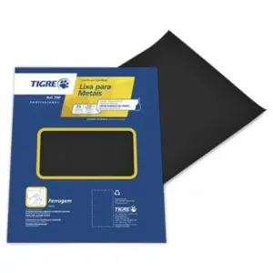 Lixa de Ferro 225 X 275mmg 60 - Tigre - Imagem 1