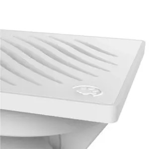 Ralo com Saída Articulada 100x40 Branco - Imagem 3