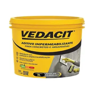 Aditivo Impermeabilizante para Concreto, Branco, 1 L, Vedacit