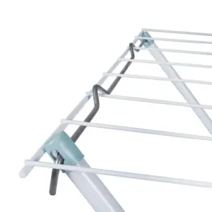 Varal de Chão Dobrável 830 X 500 X 800mm na Cor Branco - Imagem 5