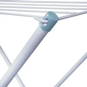 Varal de Chão Dobrável 830 X 500 X 800mm na Cor Branco - Imagem 7