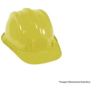 Capacete Segurança Aba Frontal Amarelo