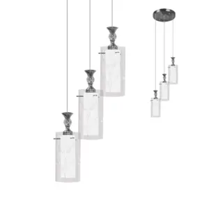 Lustre Taschibra Td 292/3 P/ 3lamp E-27 - Imagem 1