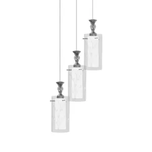 Lustre Taschibra Td 292/3 P/ 3lamp E-27 - Imagem 2