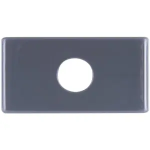 Tampo com 1 Furo Diâmetro 9,5mm Cor Grafite - Tramontina