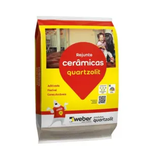 Rejunte Cerâmicas Caramelo 15kg (15 X 1kg) - Quartzolit - Imagem 2