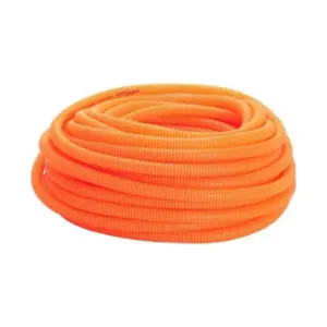 Eletroduto Corrugado Reforçado 1 Metro 25mm Pvc Flexível - Imagem 1