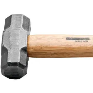 Marreta Oitavada com Cabo de Madeira Master 500g - Imagem 2