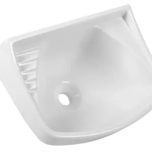 Lavatório Plástico Branco 36 X 26cm 4,8l - Imagem 1