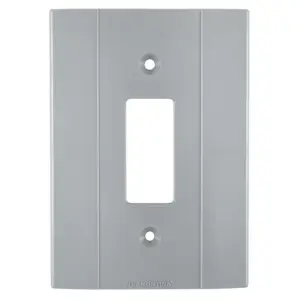 Tampa com 1 Posto para Condulete Plastibox - Tramontina - Imagem 1