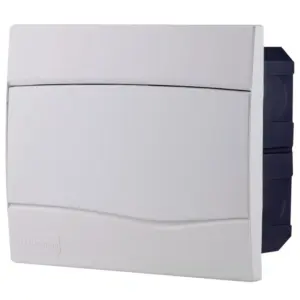 Quadro de Distribuição Embutir com Tampa Branca 9 Din/ 6 Nema - Tramontina
