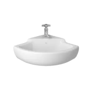 Lavatório de Canto Izy Branco 330 X 410 X 150mm
