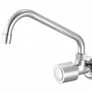 Torneira Cozinha Bica Móvel Parede