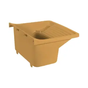 Tanque Plástico 40 Litros 57,9 X 52 X 31,8 Cm Astra Caramelo 2 - Imagem 3