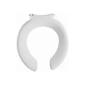 Assento Sanitário Público Oval com Molas Astra Branco