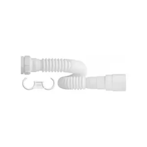Sifão Sanfonado Extensível Censi 74cm Branco - Imagem 2