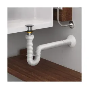 Sifão Sanfonado Extensível Censi 74cm Branco - Imagem 4