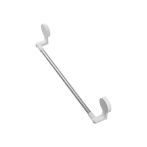 Porta-toalha com Adesivo Branco Astra - Imagem 3