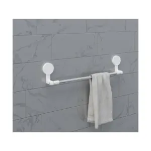 Porta-toalha com Adesivo Branco Astra - Imagem 6