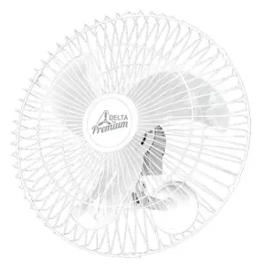 Ventilador de Parede Oscilante Premium 60cm Bivolt Branco - Venti-delta - Imagem 2