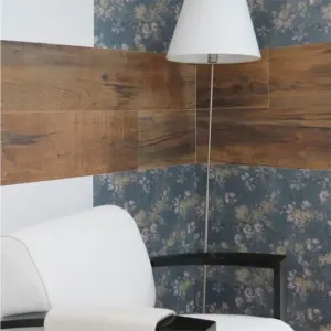 Porcelanato Esmaltado Acetinado Borda Reta Demolição 28,8x119cm - Imagem 4