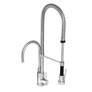 Torneira Misturador Monocomando de Mesa para Cozinha Gourmet Cromado 1/2"